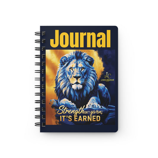 Strength of a Lion - Spiral Bound Journal