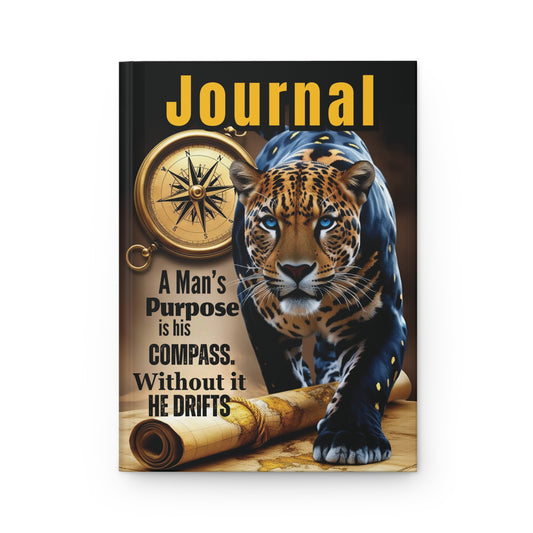 A Man's Purpose - Hardcover Journal Matte