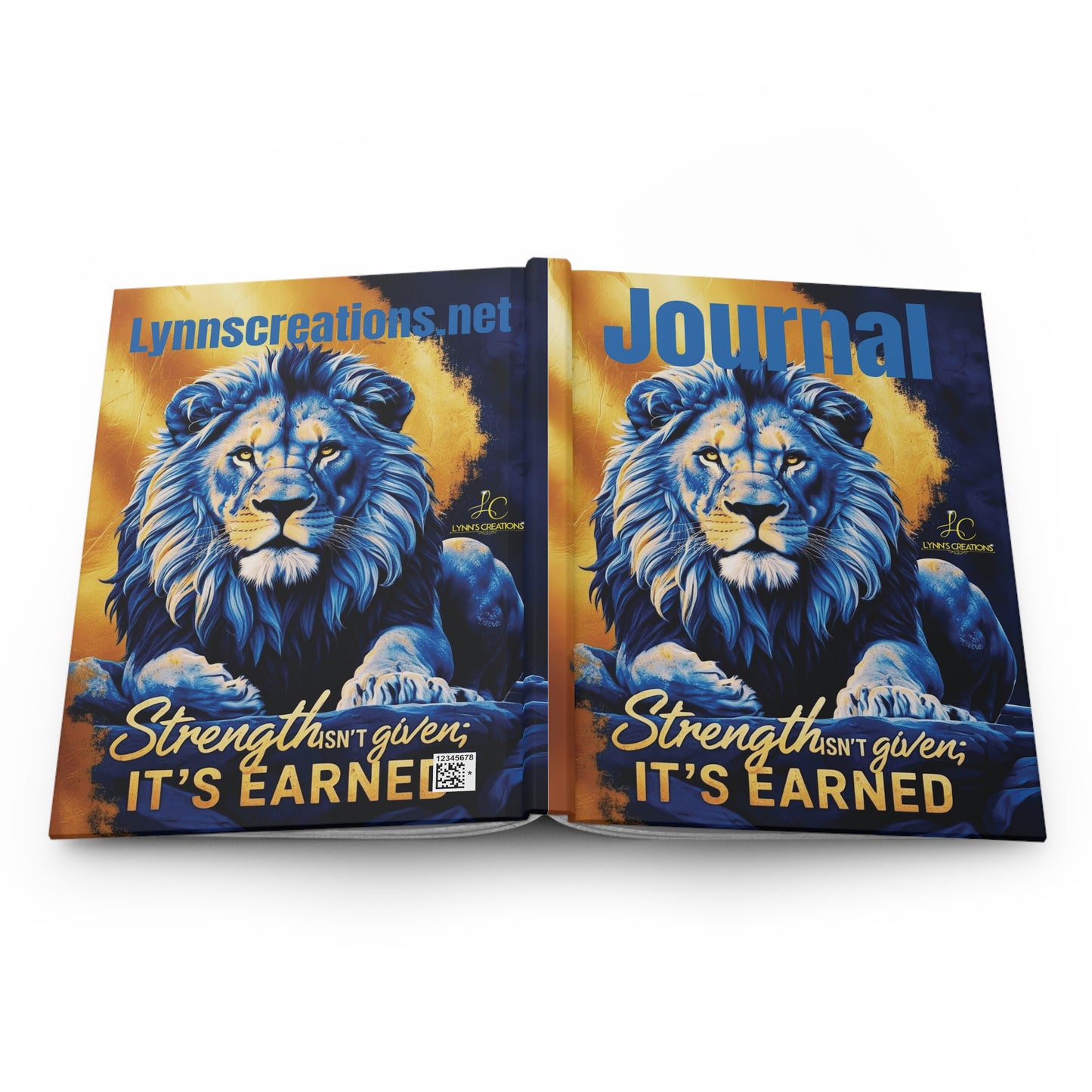 Strength of a Lion - Hardcover Journal Matte