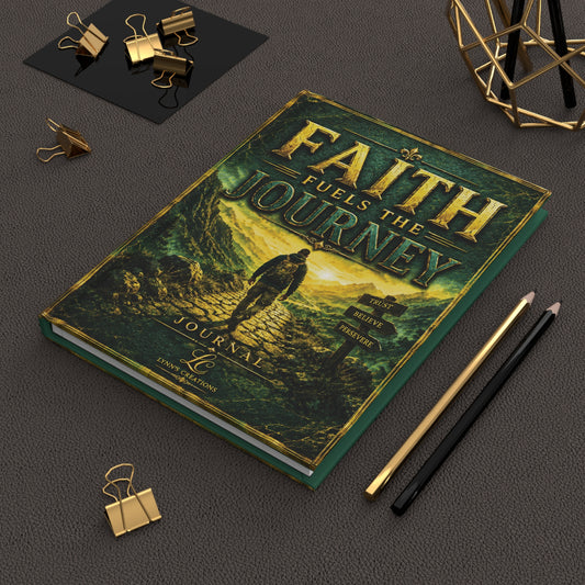 Faith Fuels the Journey - Hardcover Journal Matte
