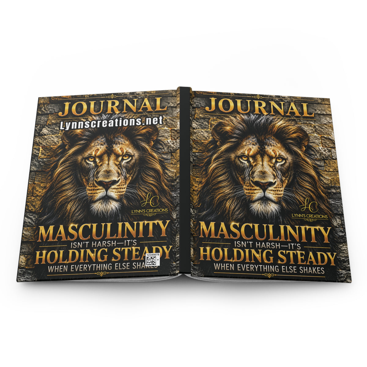 Masculinity & Strength Hardcover Journal Matte