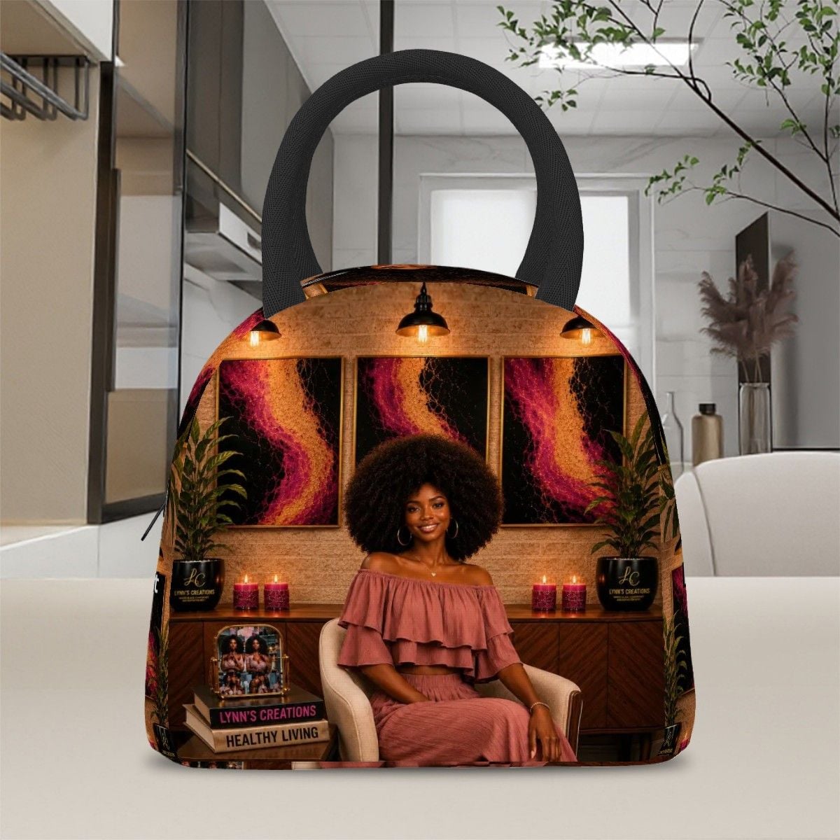 Serene Zuri - Large Insulated Lunch Bag