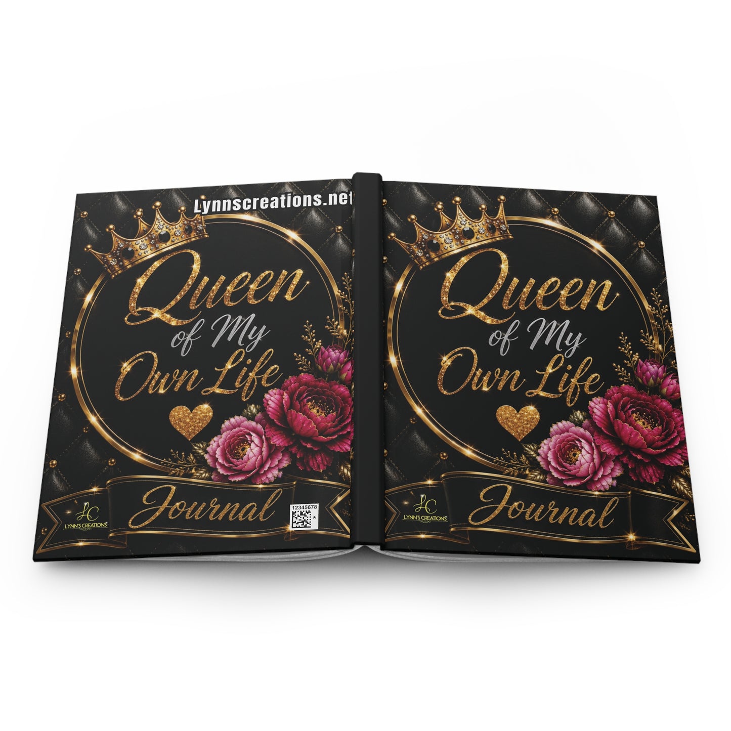Queen of My Own Life - Hardcover Journal Matte