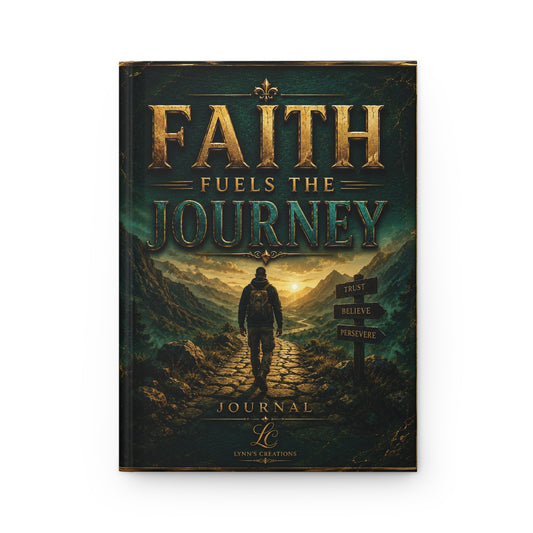 Faith Fuels the Journey - Hardcover Journal Matte
