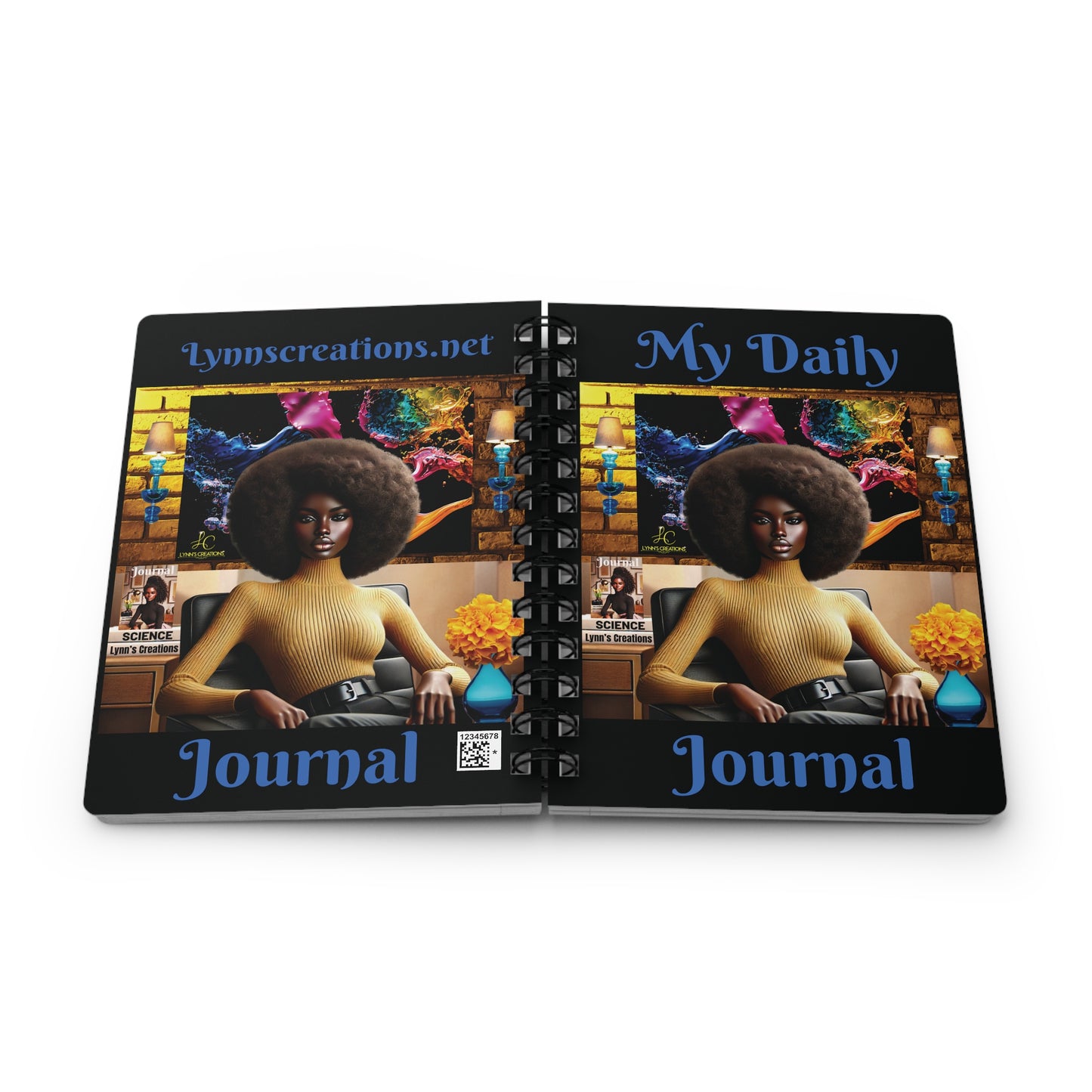 Lovely Imani - Spiral Bound Journal