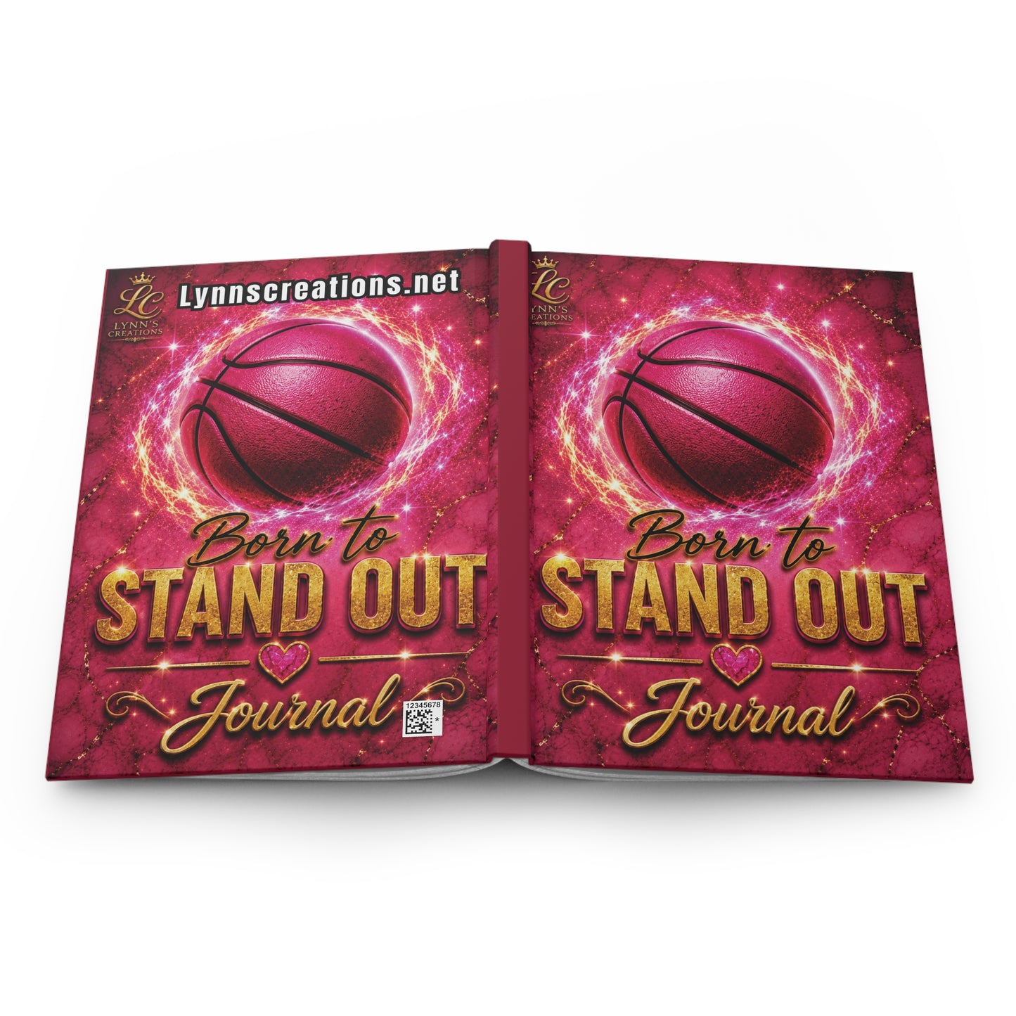 Born to Stand Out Basketball - Hardcover Journal Matte