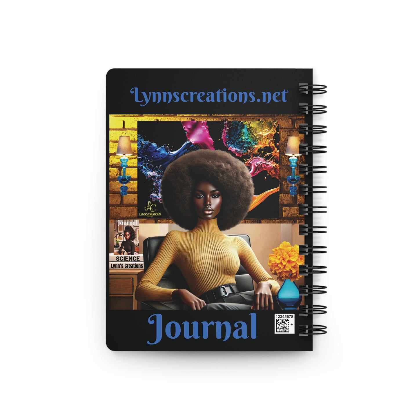 Lovely Imani - Spiral Bound Journal