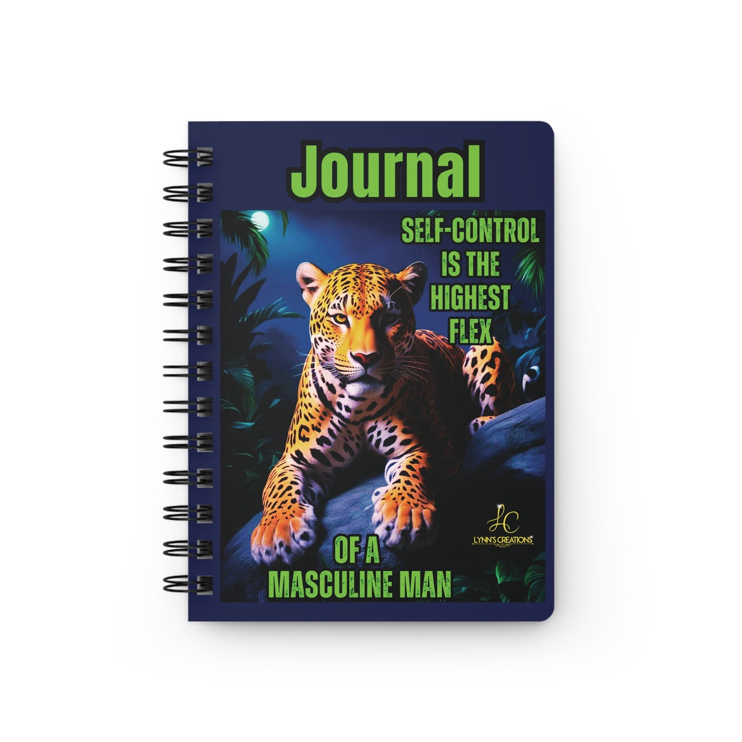 Self-Control is the Highest Flex Spiral Bound Journal