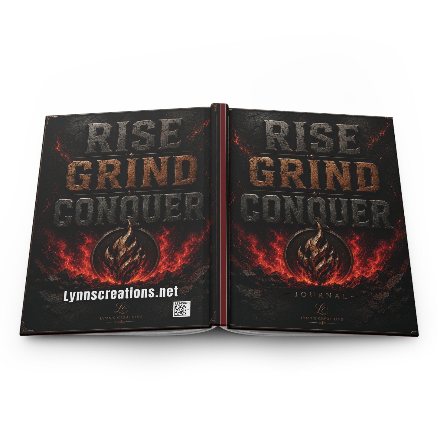Rise Grind Conquer - Hardcover Journal Matte