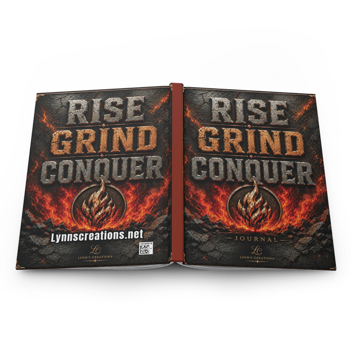 Rise Grind Conquer - Hardcover Journal Matte