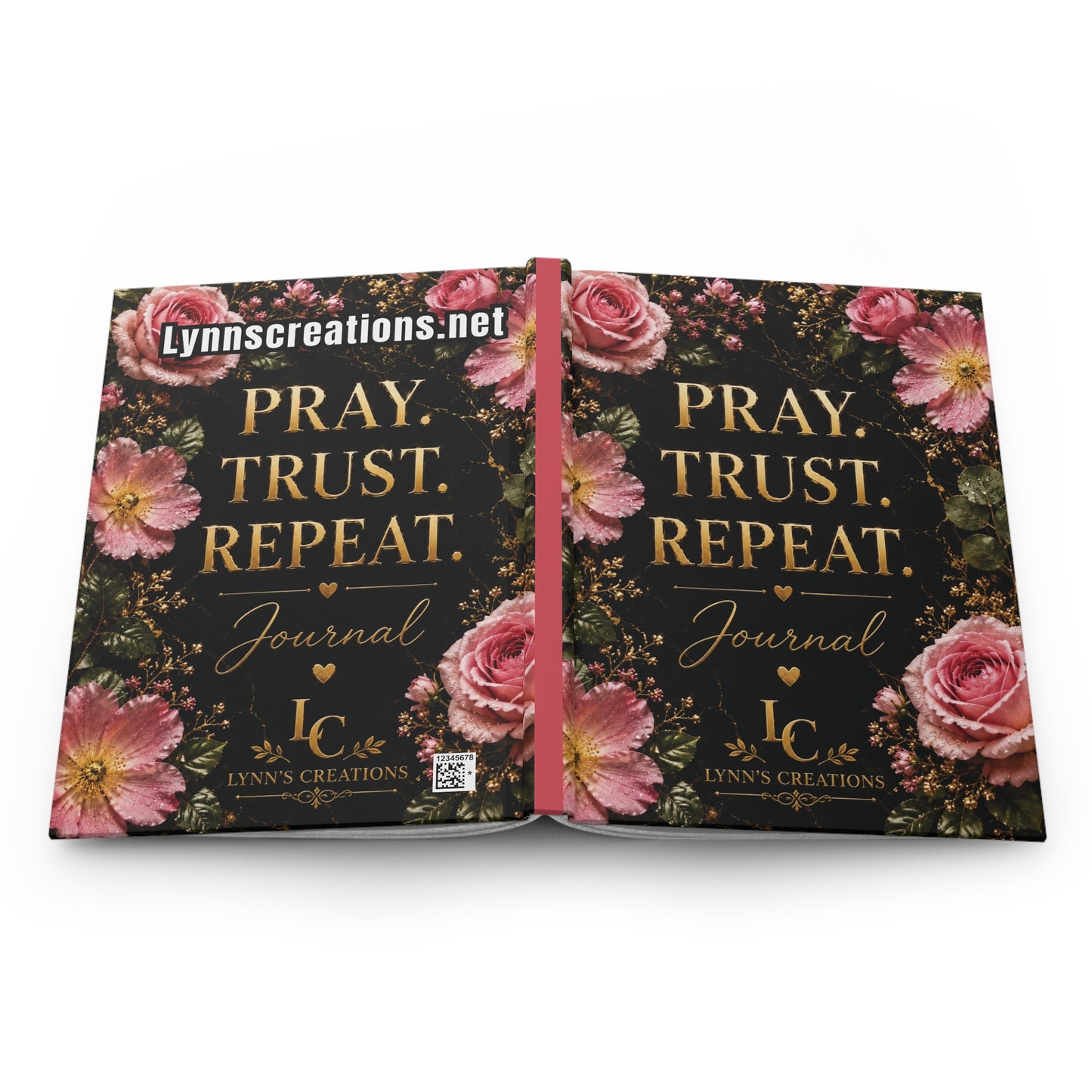Pray. Trust. Repeat - Hardcover Journal Matte