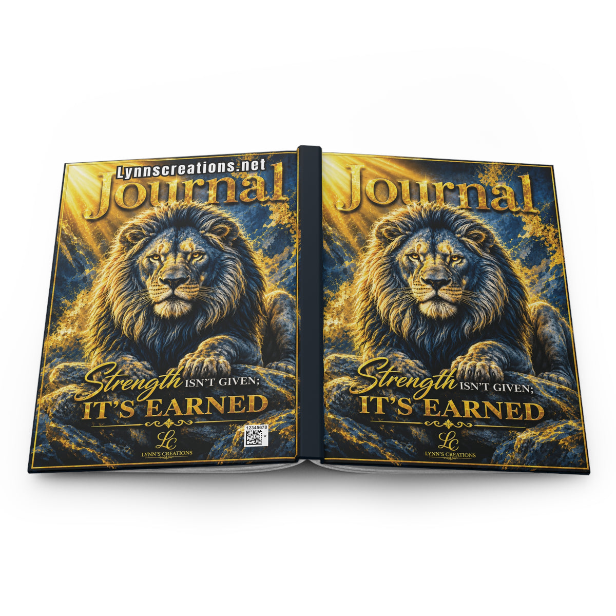 Strength of a Lion - Hardcover Journal Matte