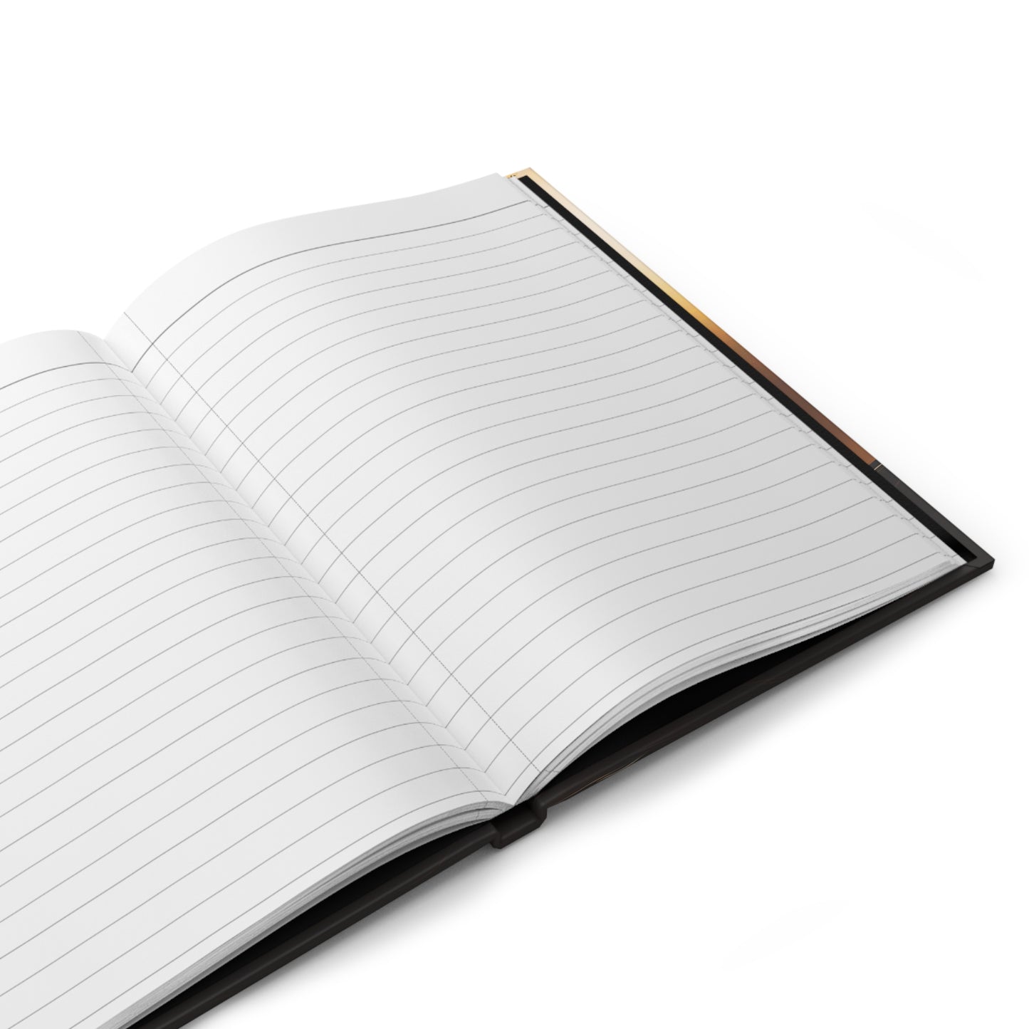 Empowering Leopard Hardcover Journal