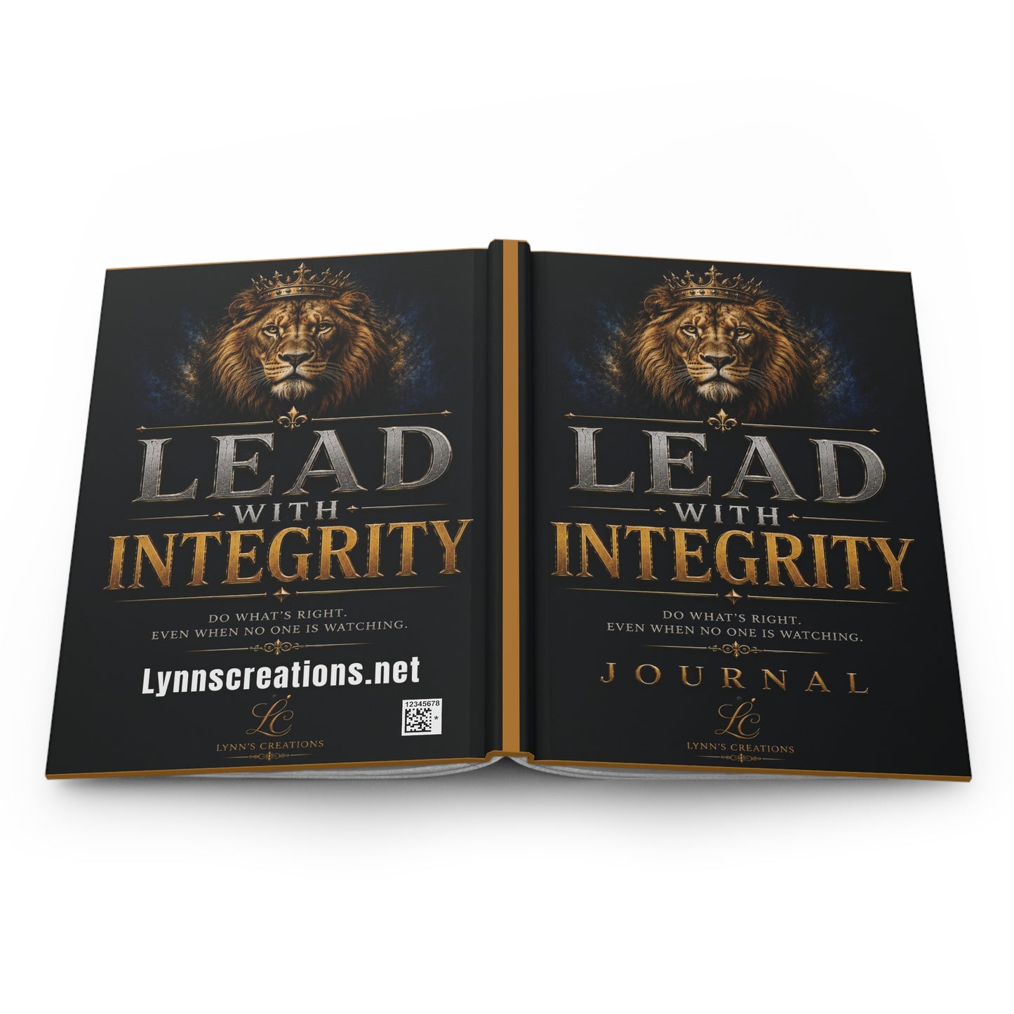 Lead With Integrity - Hardcover Journal Matte