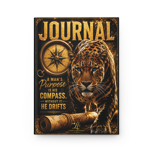 A Man's Purpose - Hardcover Journal Matte