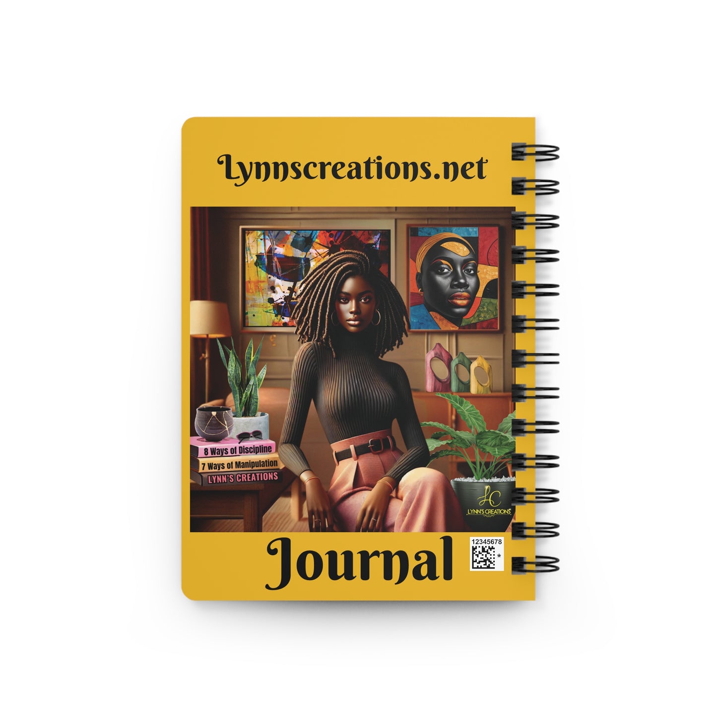 Loveable Locs Love - Spiral Bound Journal