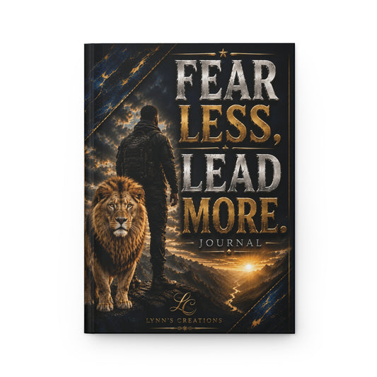 Fearless Lead More - Hardcover Journal Matte