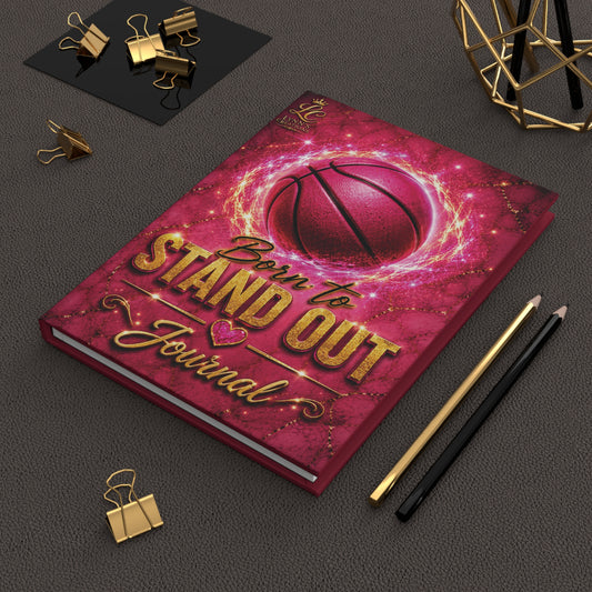 Born to Stand Out Basketball - Hardcover Journal Matte