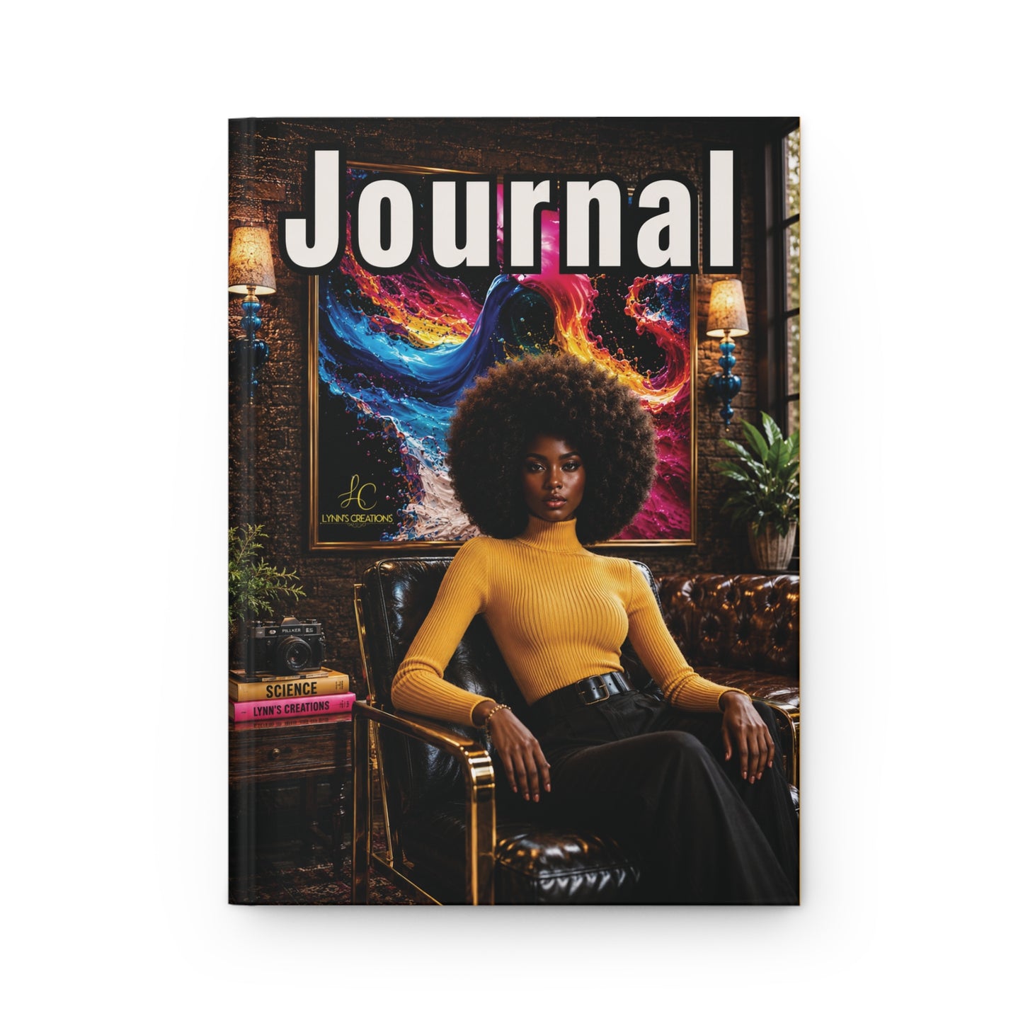 Lovely Imani - Hardcover Journal Matte