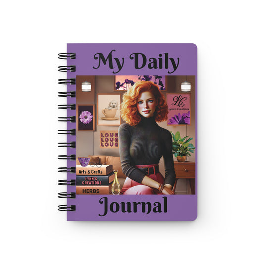 Red Raspberry Cutie - Spiral Bound Journal