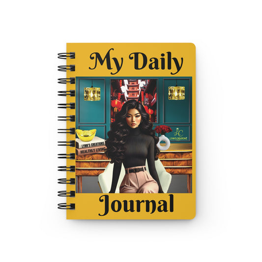 Sassy Asian Doll - Spiral Bound Journal