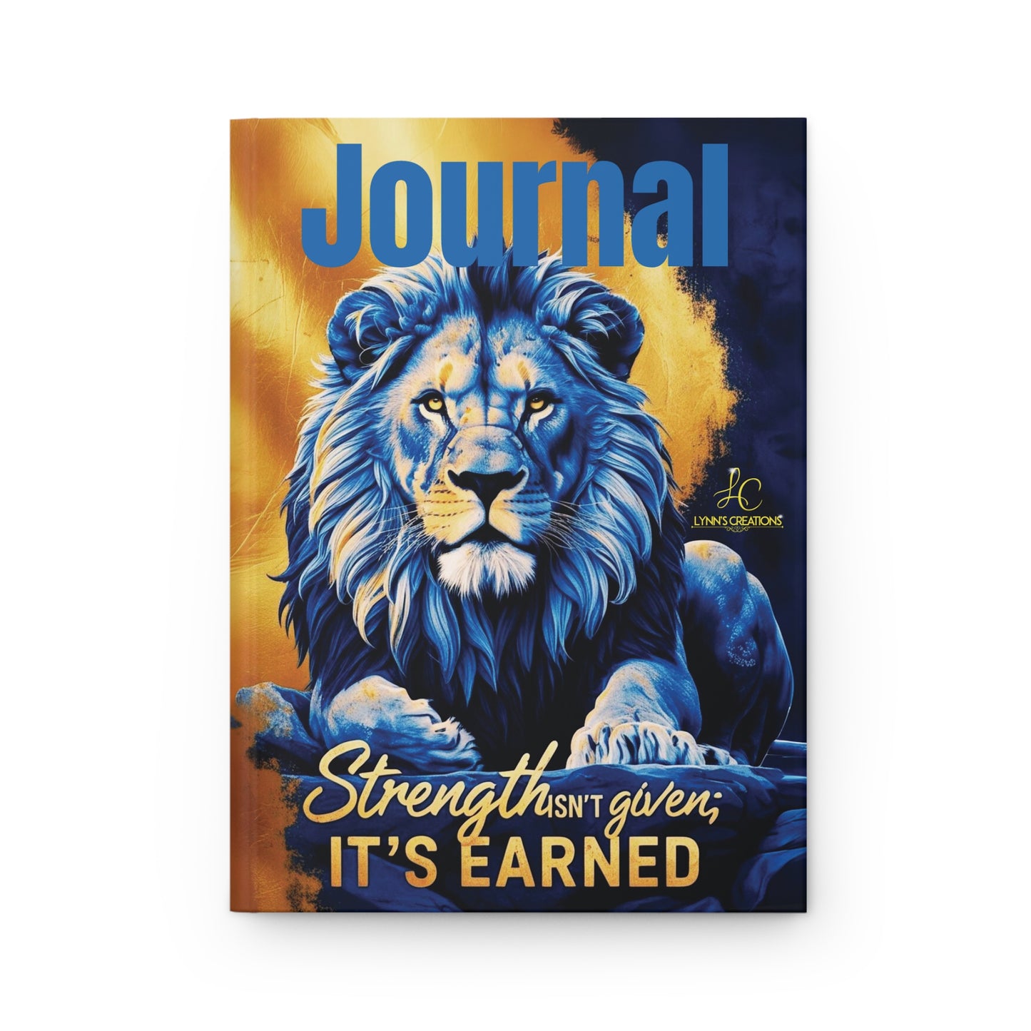 Strength of a Lion - Hardcover Journal Matte