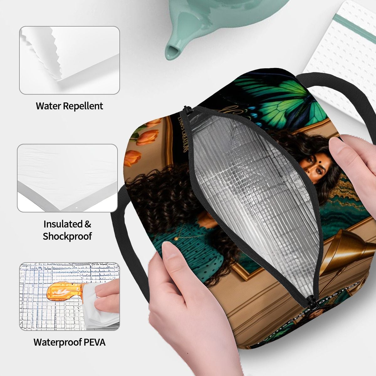 Indian Supreme Anika - Large Insulated Lunch Bag