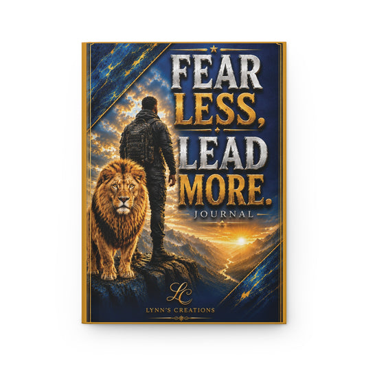 Fearless Lead More - Hardcover Journal Matte