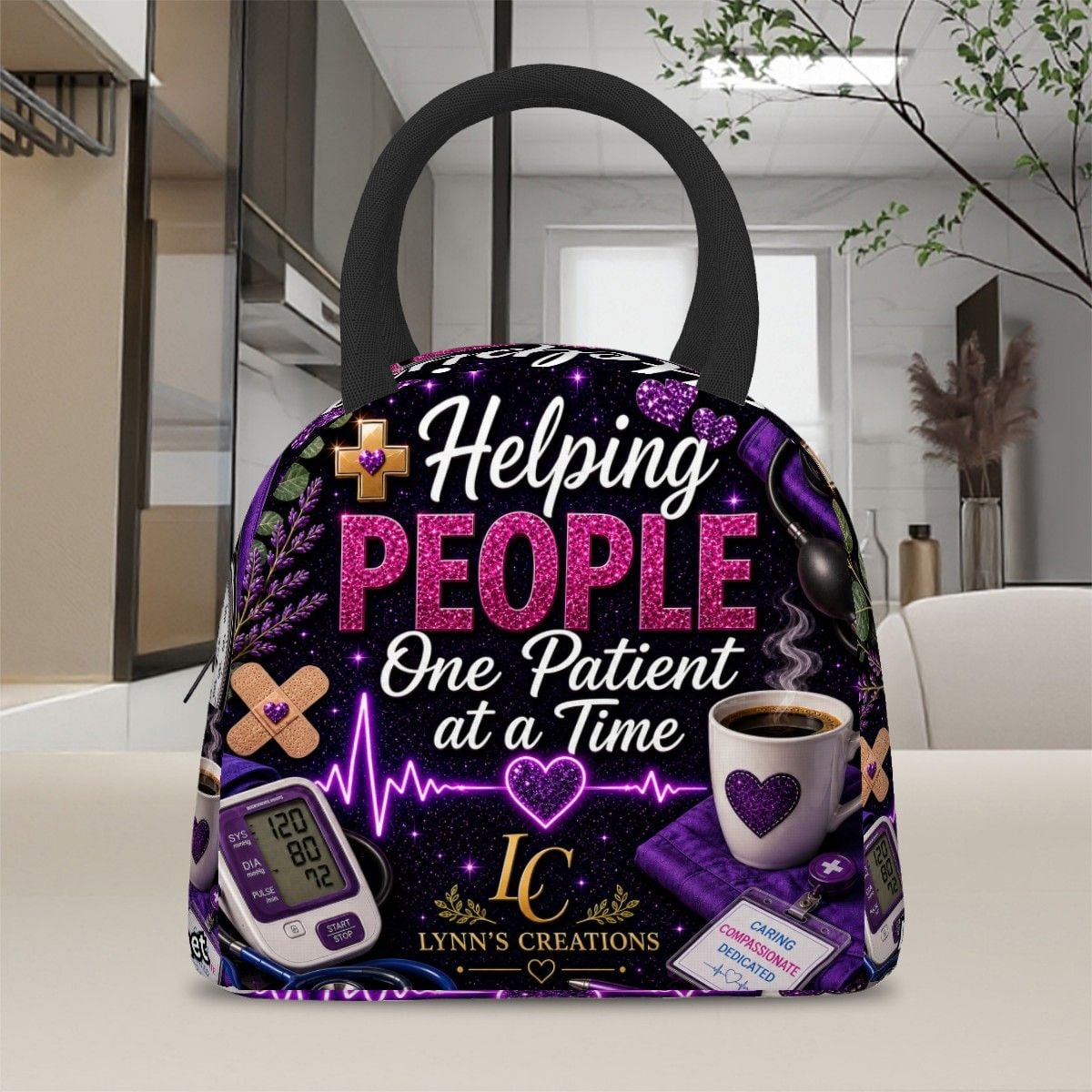 Helping People - Large Insulated Lunch Bag