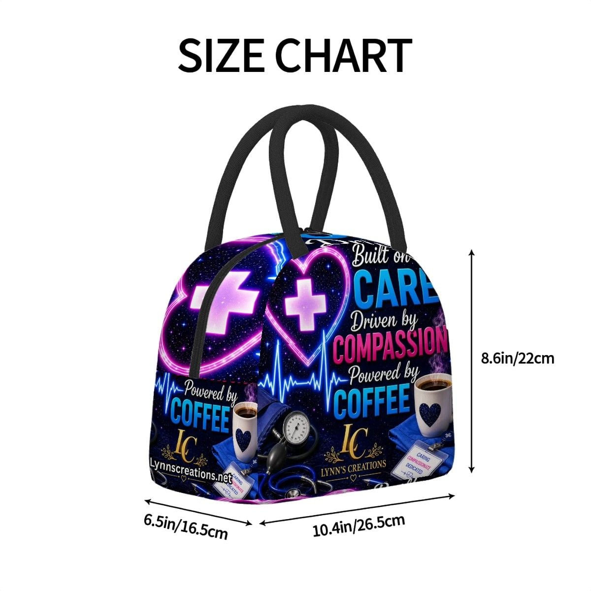 Built On Care - Large Insulated Lunch Bag