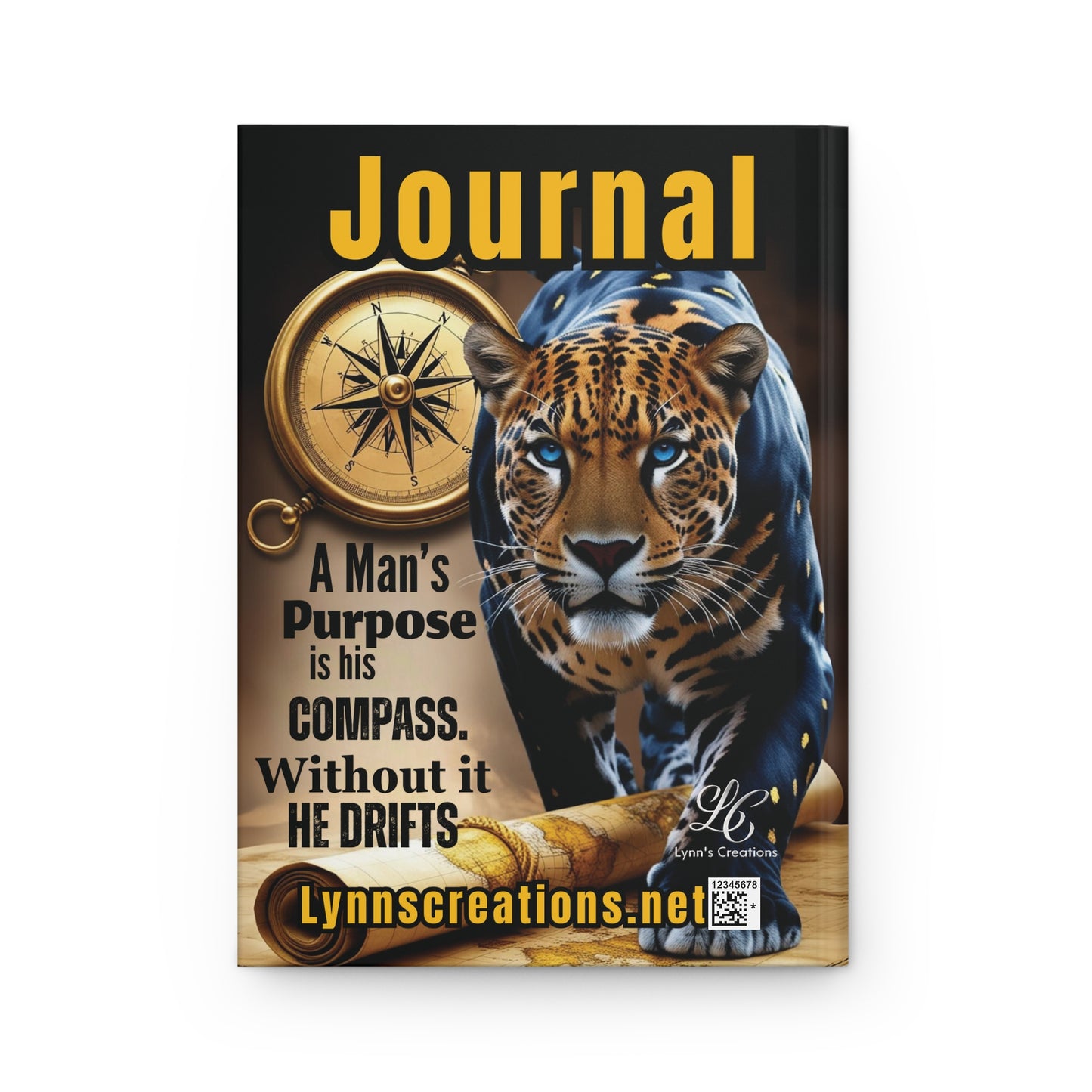 A Man's Purpose - Hardcover Journal Matte
