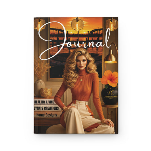 Blonde Bombshell - Hardcover Journal Matte