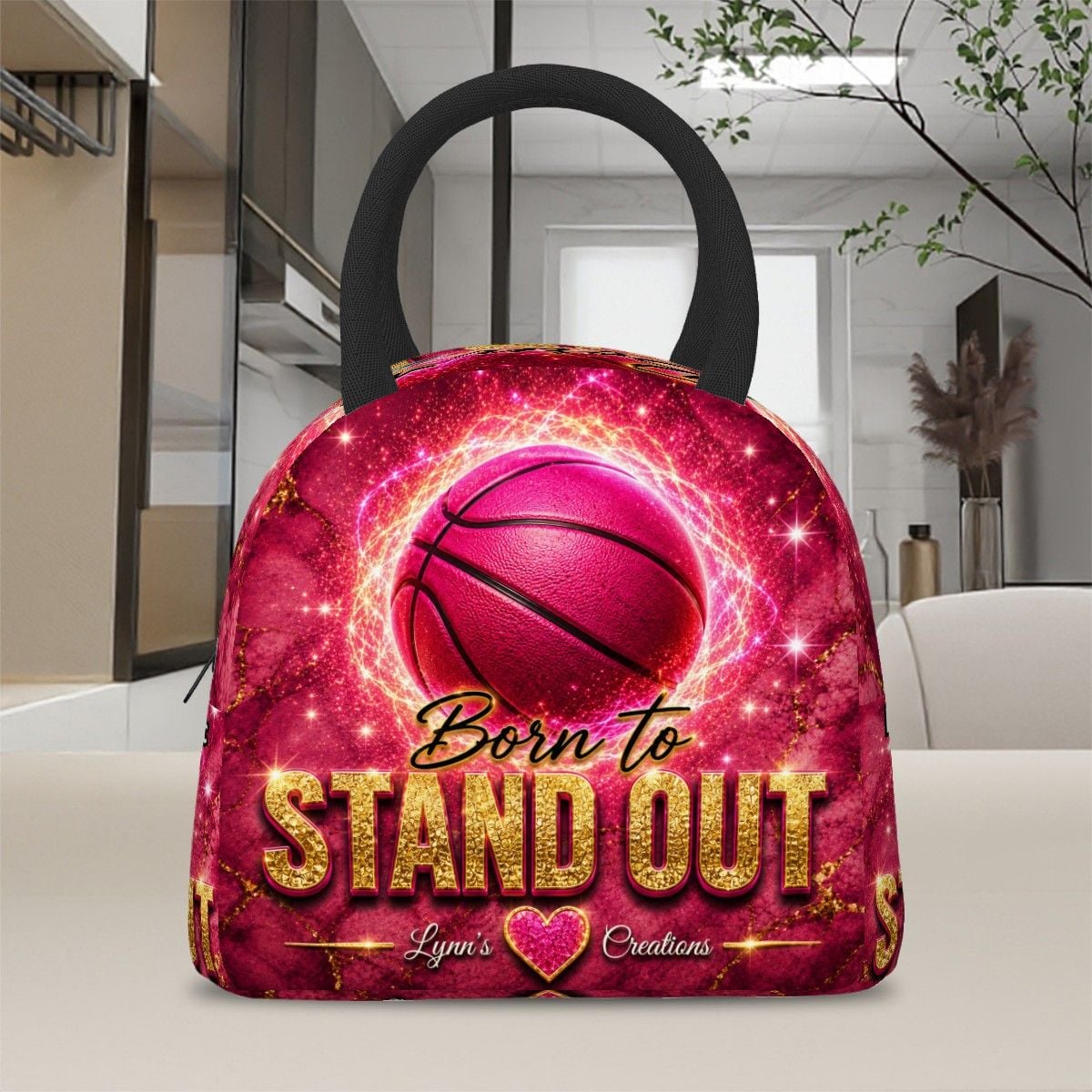 Born To Stand Out - Large Insulated Lunch Bag