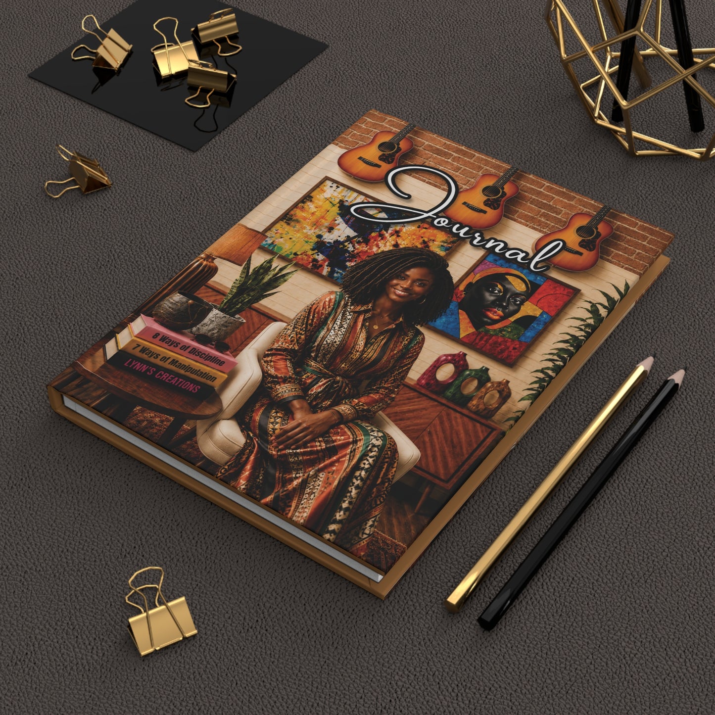 Loveable Locs Love - Hardcover Journal Matte