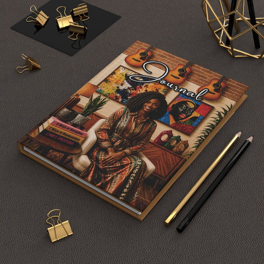 Loveable Locs Love - Hardcover Journal Matte