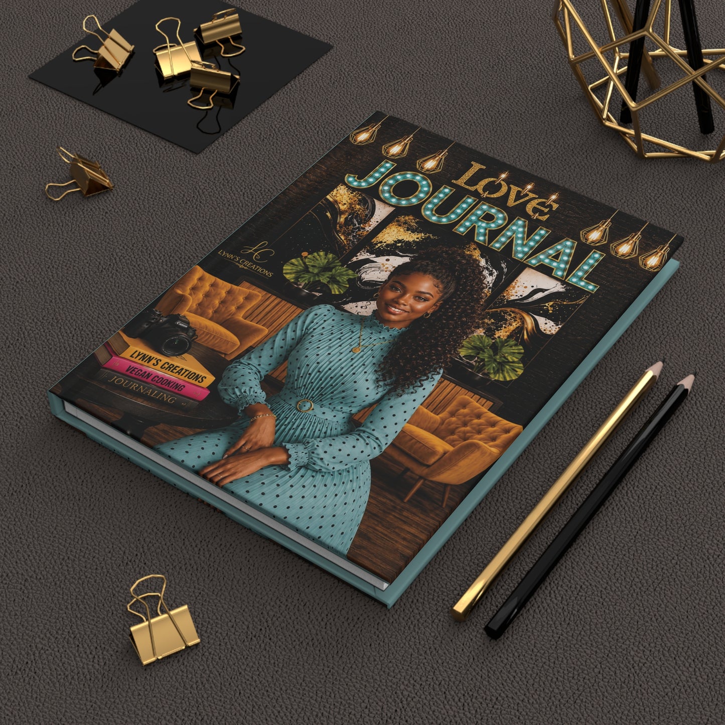 Ponytail Princess - Hardcover Journal Matte
