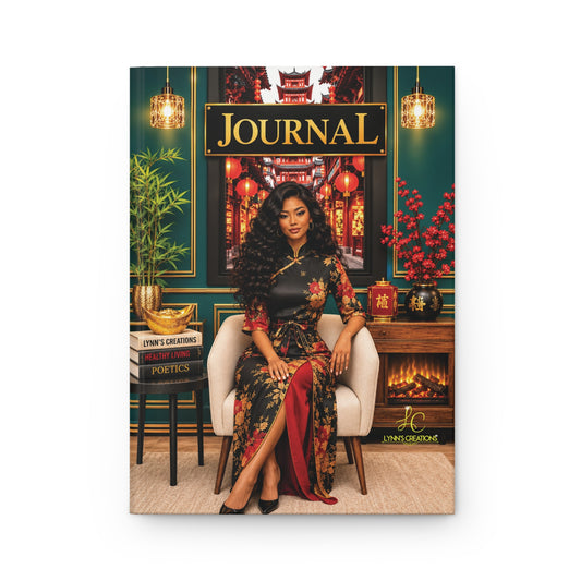 Sassy Asian Doll - Hardcover Journal Matte