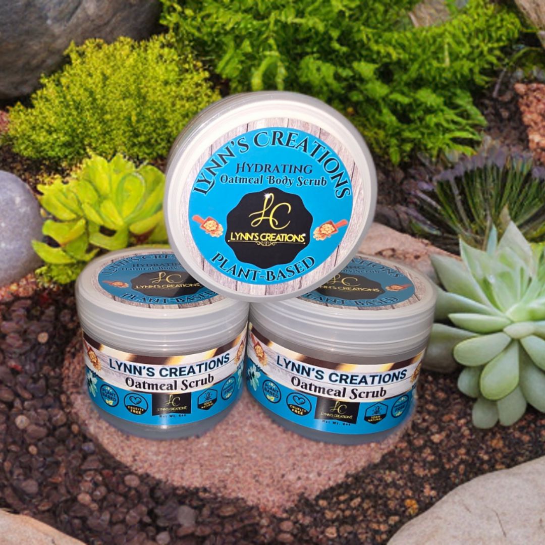 Plant-Based Oatmeal Scrub