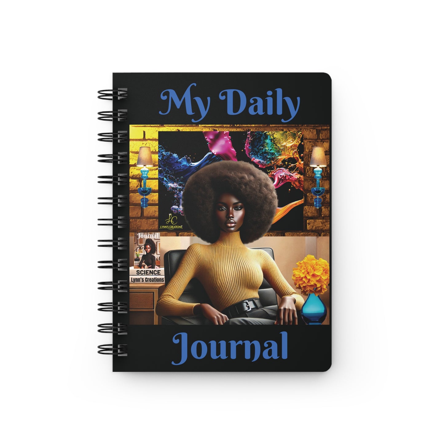 Lovely Imani - Spiral Bound Journal