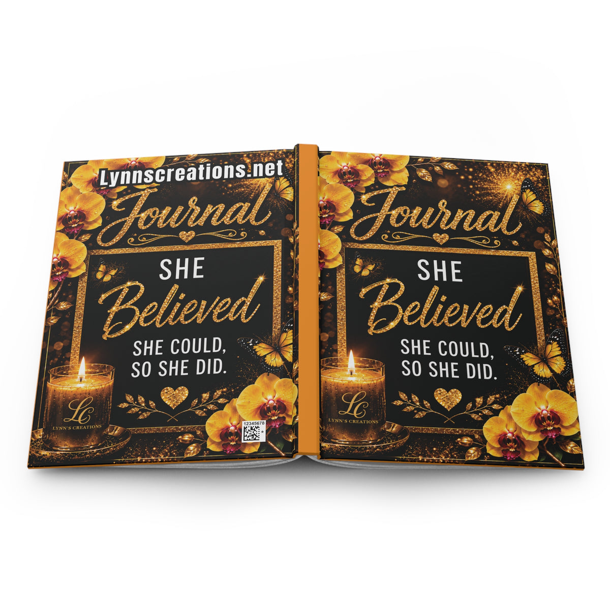 She Believed She Could, So She Did - Hardcover Journal Matte
