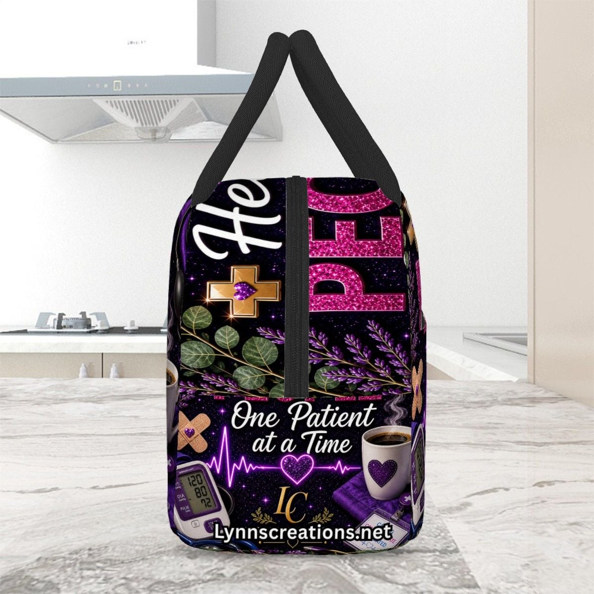 Helping People - Large Insulated Lunch Bag