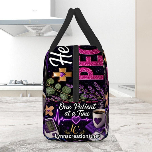 Helping People - Large Insulated Lunch Bag
