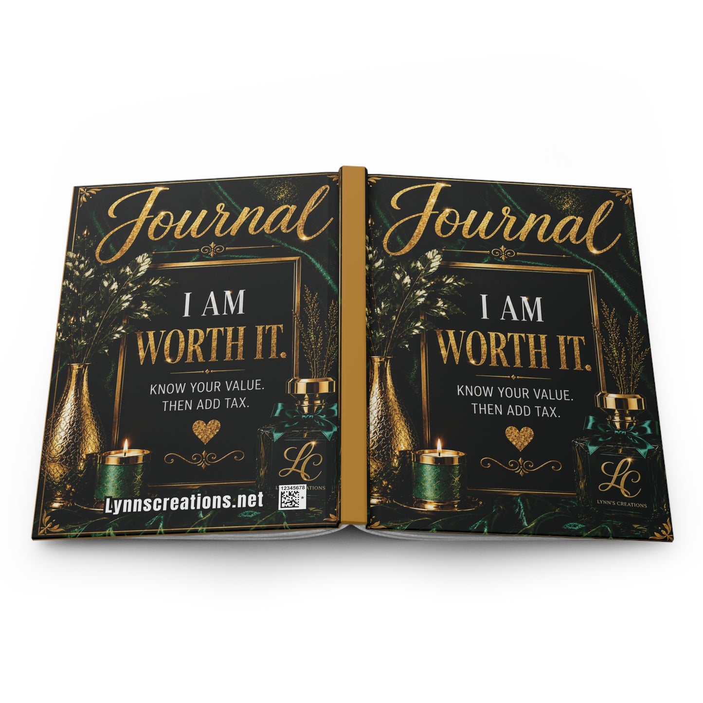 I Am Worth It - Hardcover Journal Matte