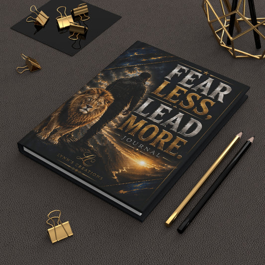 Fearless Lead More - Hardcover Journal Matte