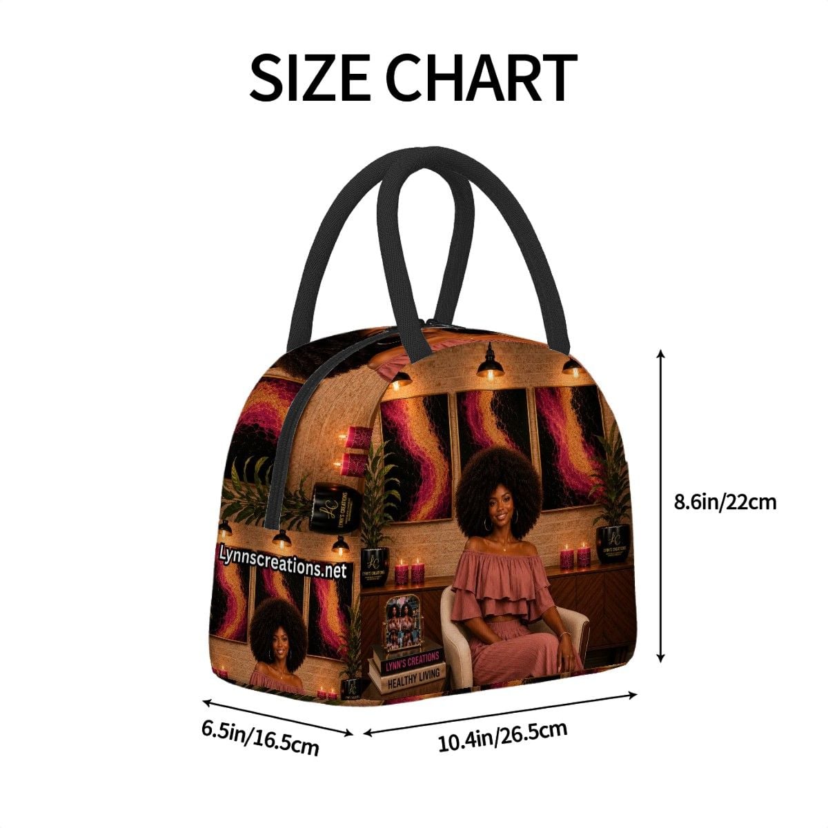 Serene Zuri - Large Insulated Lunch Bag