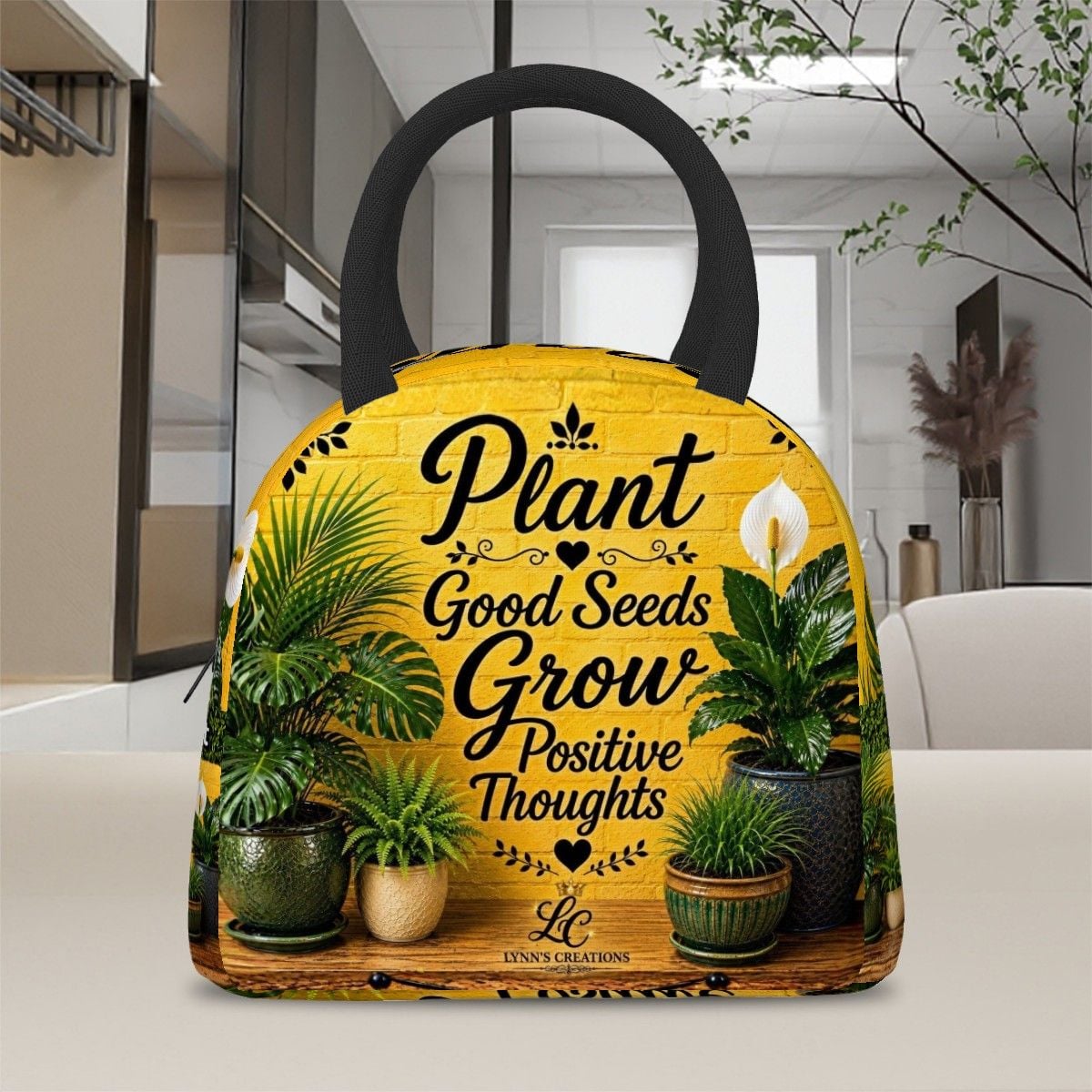 Plant Good Seeds - Large Insulated Lunch Bag