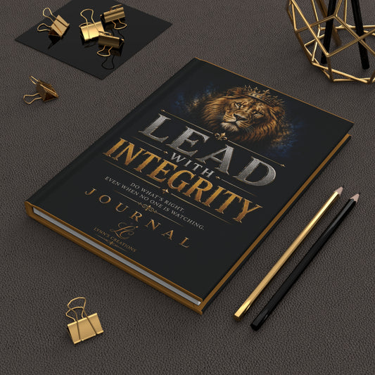 Lead With Integrity - Hardcover Journal Matte