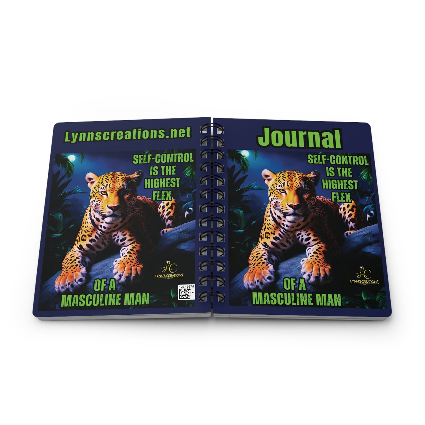 Self-Control is the Highest Flex Spiral Bound Journal