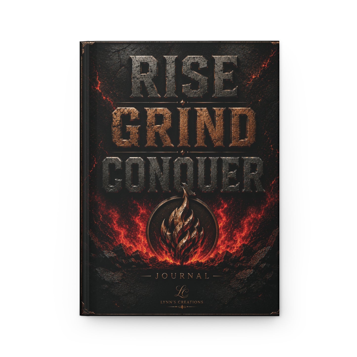 Rise Grind Conquer - Hardcover Journal Matte