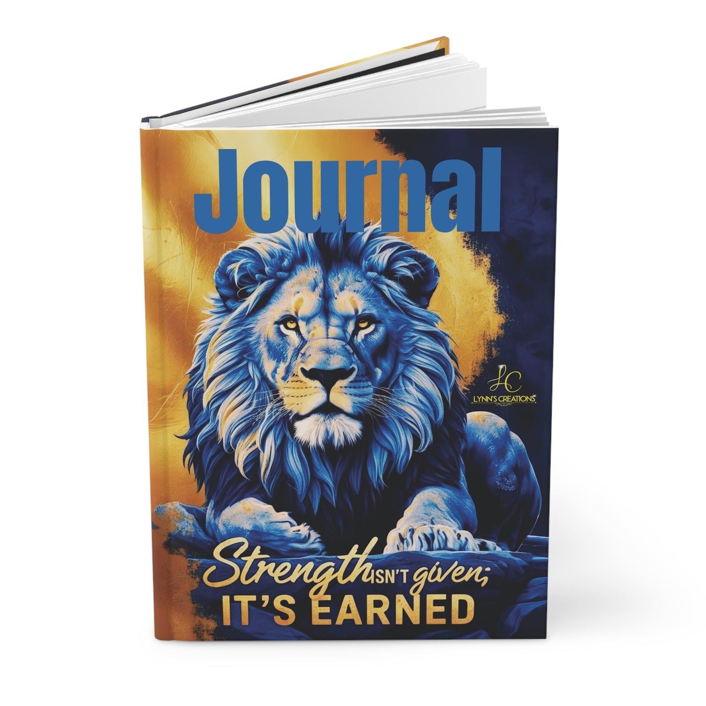 Strength of a Lion - Hardcover Journal Matte